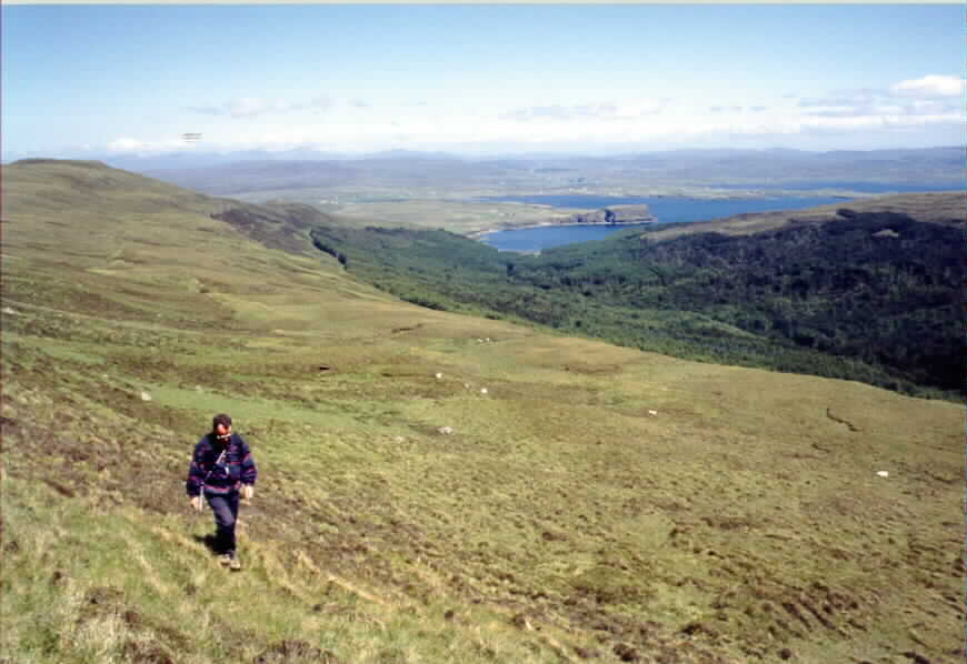 De wandeling naar de top van een McCloud Table, Isle of Skye  ? Andre Bomhof